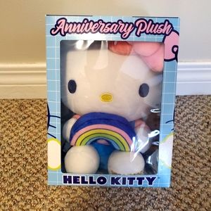 Hello kitty Rainbow Anniversary Plush